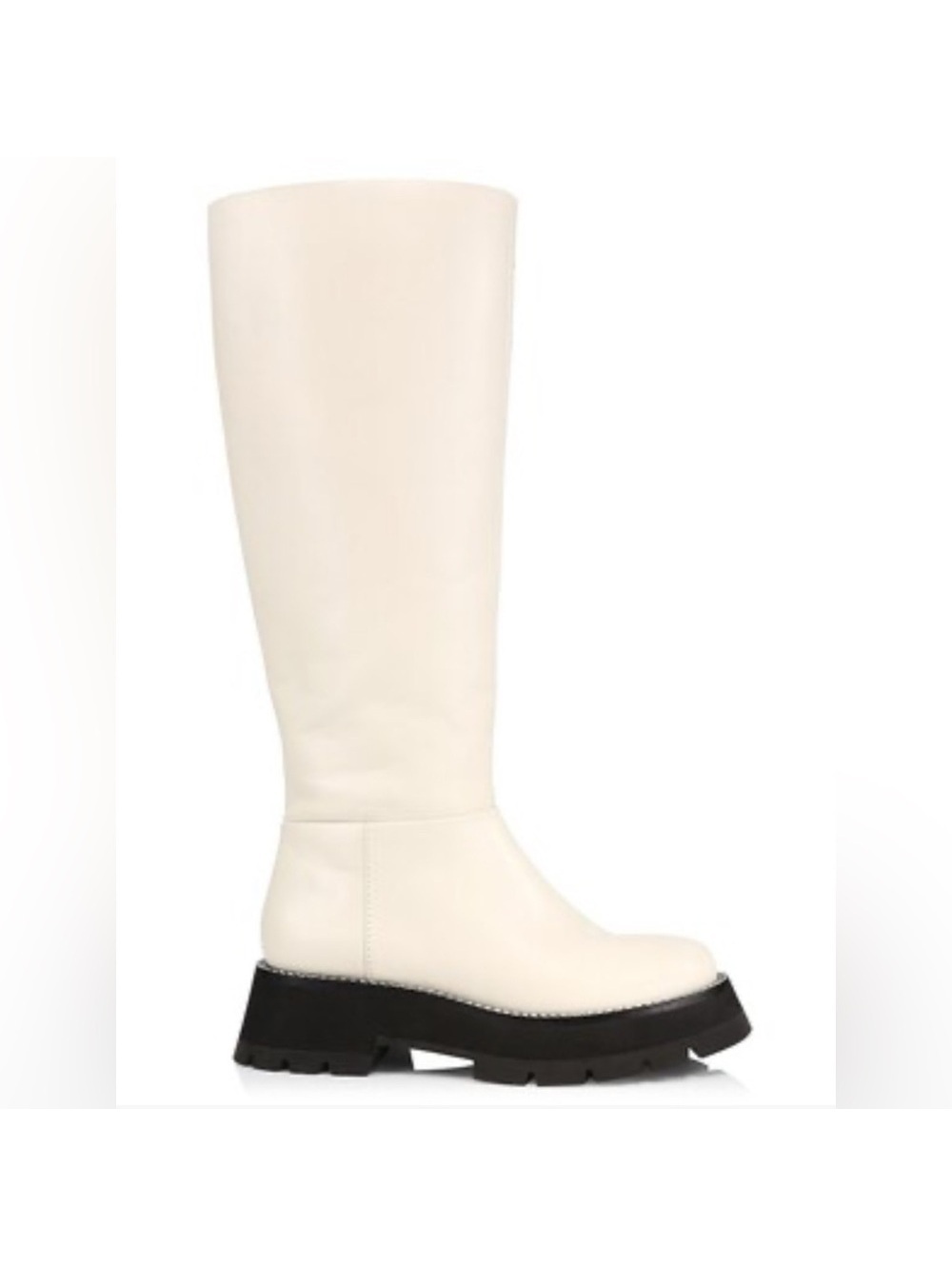 3.1 Phillip Lim Kate Tall Boots in White, Size 38.5 New in Box + Dust Bag $650